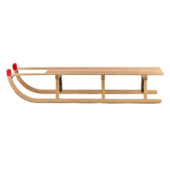 No Brand Traditional Wooden Sledge Davos 120 Cm -WEDZE Store k07bfea7360e7ad730ac08435143b5e63