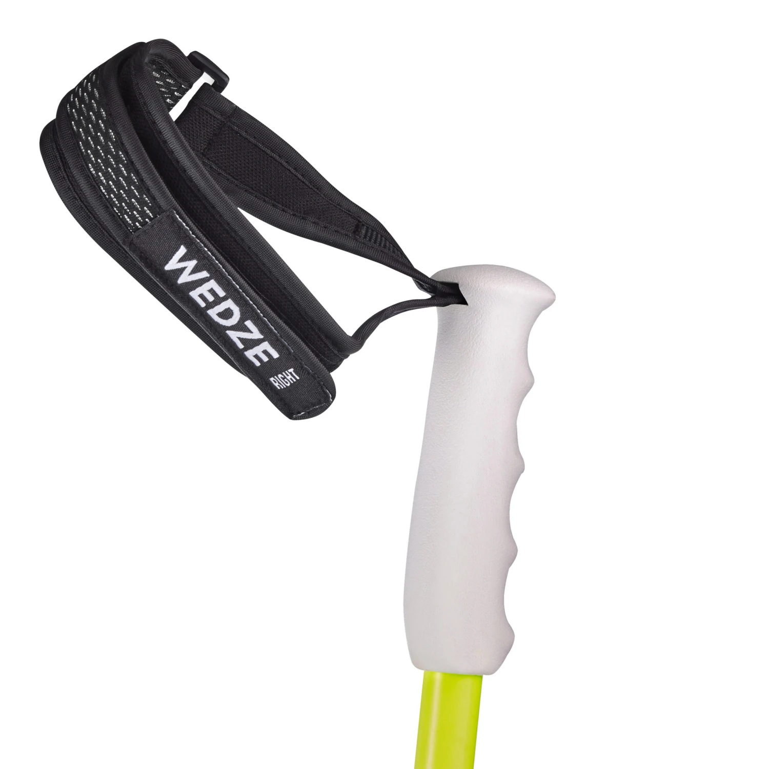 WEDZE Ski Slalom Racing Poles - Fluorescent Yellow 2 WEDZE Ski Slalom Racing Poles - Fluorescent Yellow - Image 2