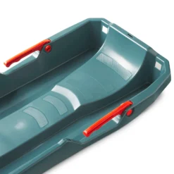 WEDZE ADULTS' TRAY SLEDGE - TRILUGIK - GREEN -WEDZE Store k0fb180e21039c14a0d9bb5aeae8859af