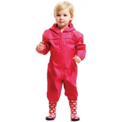 Regatta Professional Junior Childrens/Kids Paddle Rainsuit (Classic Red) -WEDZE Store k10f8bc2a1061f386050da759f2230c06