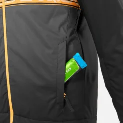 Quiksilver Kids’ Snowboard Jacket - OVER AND OVER YOUTH - Black -WEDZE Store k146a697161792255e50e7d63ce0be0e4