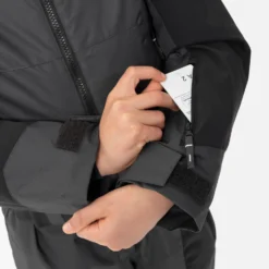 WEDZE KIDS’ WARM AND WATERPROOF SKI SUIT 500 GREY -WEDZE Store k1687a40bbfa51ae5f1e532dab5f26e7c