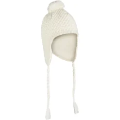 WEDZE ADULT PERUVIAN SKI HAT TIMELESS WHITE