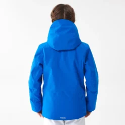 WEDZE KIDS’ WARM AND WATERPROOF SKI JACKET 900 BLUE -WEDZE Store k380953eb57dd7ebc002e1a95ed9b3e78