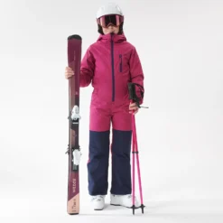WEDZE KIDS’ WARM AND WATERPROOF SKI SUIT - 100 -WEDZE Store k4198add1253d516a783db415e9c8133a
