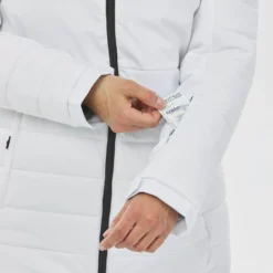 WEDZE Women's Mid-Length Warm Ski Jacket 100 -WEDZE Store k4f7ba07c40ff82eb731661f8c19dd902