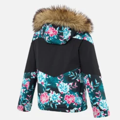 Roxy Kids’ Snowboard Jacket - GYPSY BALAD GIRL - Graph Flower -WEDZE Store k599d8885c81f41e50e5d43cdb490e47e