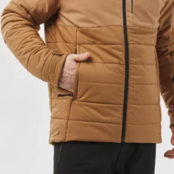 WEDZE Men's Mid-Length Warm Ski Jacket 100 -WEDZE Store k61b037d4a8d0c0fcf508fafd11ebd1f2