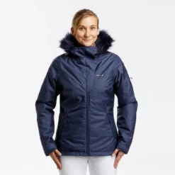 WEDZE Ski Jacket 180 Navy Blue -WEDZE Store k6c170dd28b29cf6a0d2ca860e660c23e