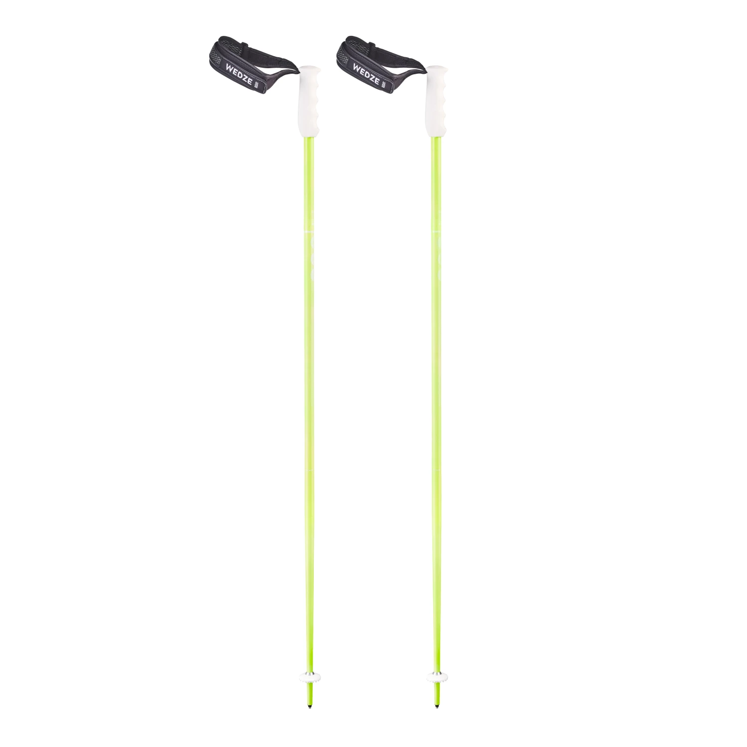 WEDZE Ski Slalom Racing Poles - Fluorescent Yellow 1 WEDZE Ski Slalom Racing Poles - Fluorescent Yellow