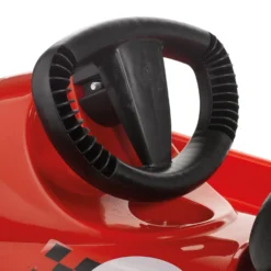Hamax Kids’ Sledge With Brake And Steering Wheel Snow Formel Red -WEDZE Store k81e77a1abb98c49f785ac88ca279d2b3