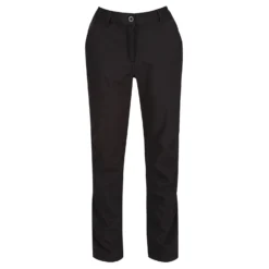 Regatta Great Outdoors Womens/Ladies Fenton Softshell Walking Trousers (Black)