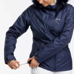 WEDZE Ski Jacket 180 Navy Blue -WEDZE Store k8bdcb3e298e7a648bf8c778e7cbba5c7