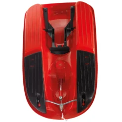 Hamax Kids’ Sledge With Brake And Steering Wheel Snow Formel Red -WEDZE Store k94192ec354cea2557cff687afa99aadc