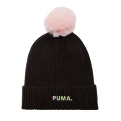 Puma Womens/Ladies Shift Beanie (Black/Rose Pink)