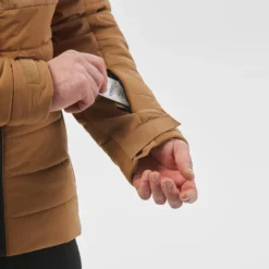 WEDZE Men's Mid-Length Warm Ski Jacket 100 -WEDZE Store k9e057e5b154d977ebcaf9b02445d83c6