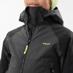 WEDZE KIDS’ WARM AND WATERPROOF SKI SUIT 500 GREY -WEDZE Store ka9fc3ed59a33a953f9eb2c41f6fb930f