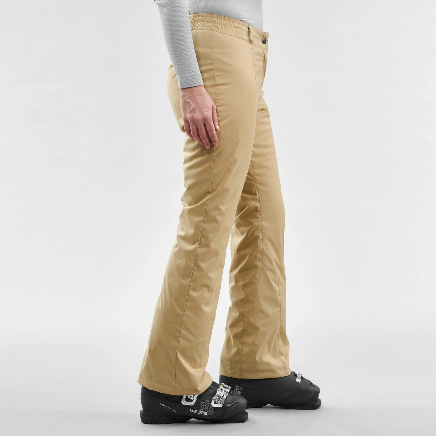 WEDZE WOMEN’S WARM SKI TROUSERS 100 4 WEDZE WOMEN’S WARM SKI TROUSERS 100 - Image 4
