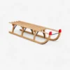 No Brand Traditional Wooden Sledge Davos 120 Cm