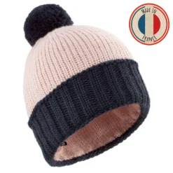 WEDZE ADULT SKI HAT GRAND NORD MADE IN FRANCE NAVY BLUE -WEDZE Store kd5d0ab1761db6c3e18268fe3f7a58797