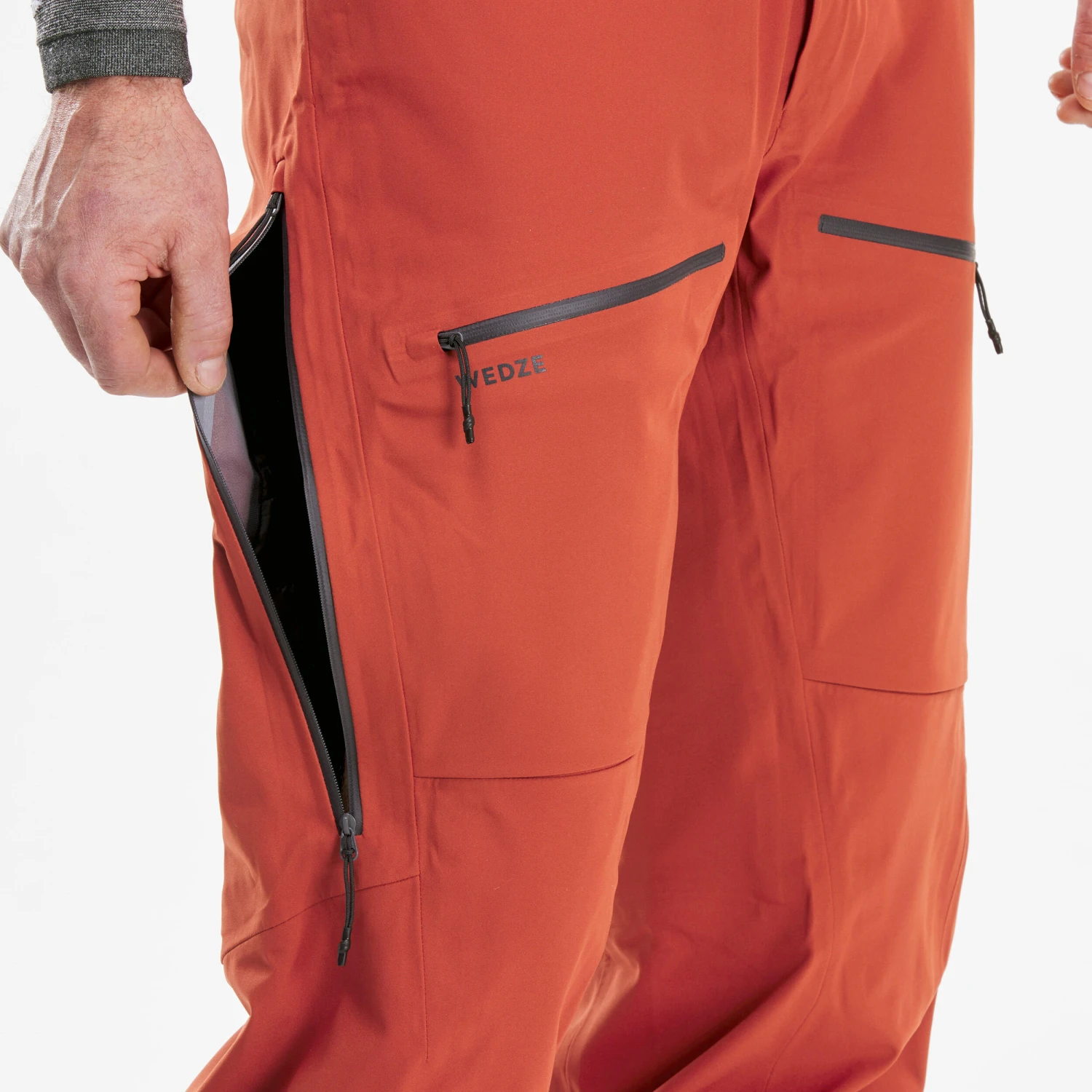 WEDZE MEN’S SKI TROUSERS FR500 8 WEDZE MEN’S SKI TROUSERS FR500 - Image 8