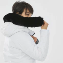 WEDZE Women's Mid-Length Warm Ski Jacket 100 -WEDZE Store kf491a961859cf6df4eb248c669f02a7d