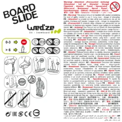 WEDZE Snowskate - Boardslide -WEDZE Store kf5e8619f50d9a416c44996f617382a2b
