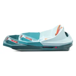 WEDZE ADULTS' TRAY SLEDGE - TRILUGIK - GREEN -WEDZE Store kfbd125bfeb6e175aedd6f766dcbdeafd